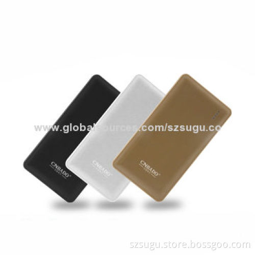Super slim 10,000mAh power bank for Go pro
